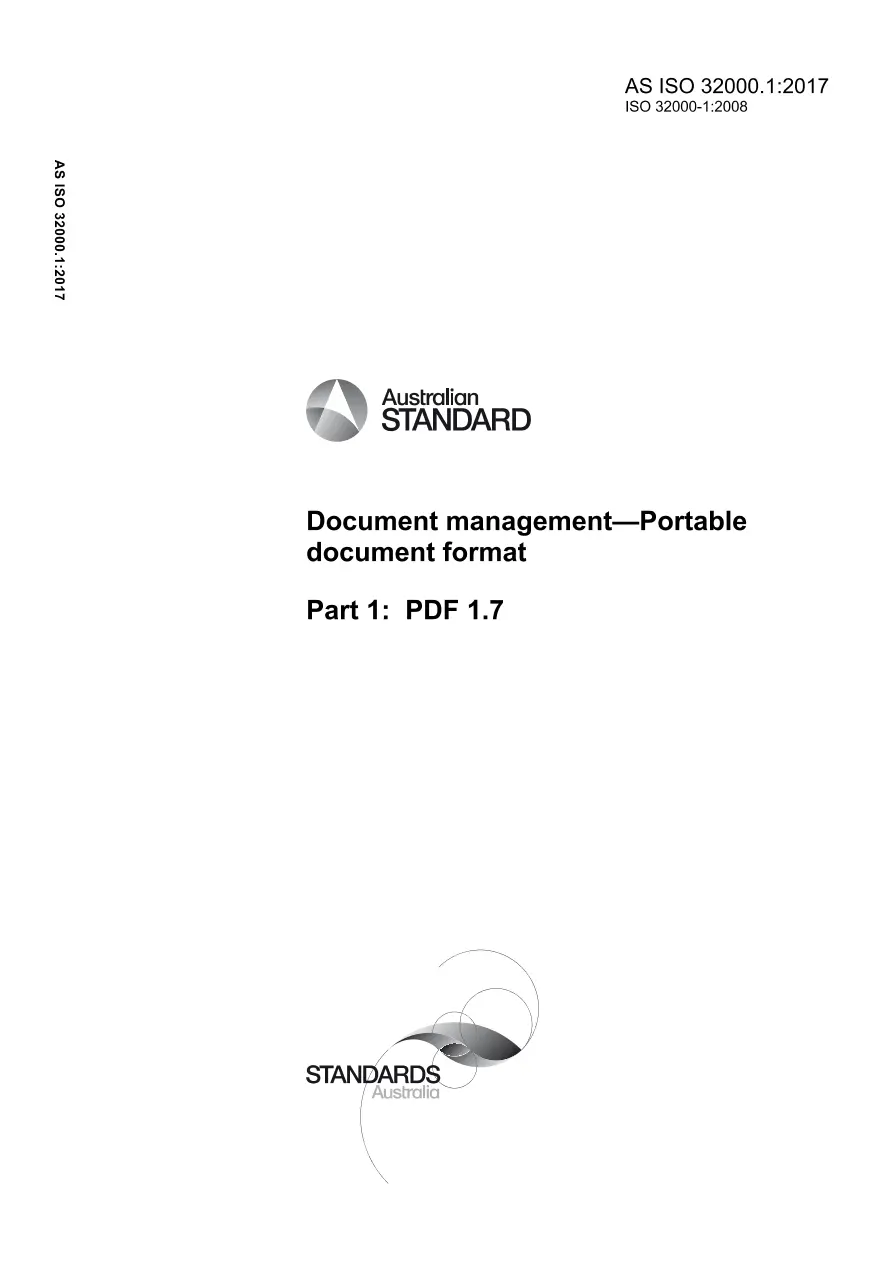 AS ISO 32000.1:2017 pdf