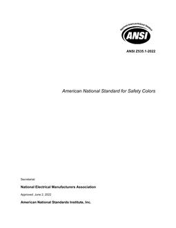 ANSI Z535.1-2022 pdf