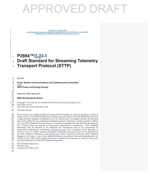 IEEE P2664 pdf
