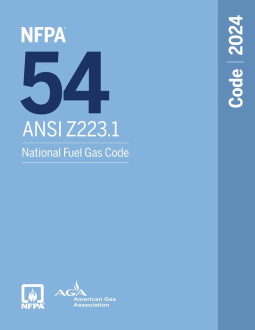 AGA ANSI Z223.1-2024 / NFPA 54 pdf