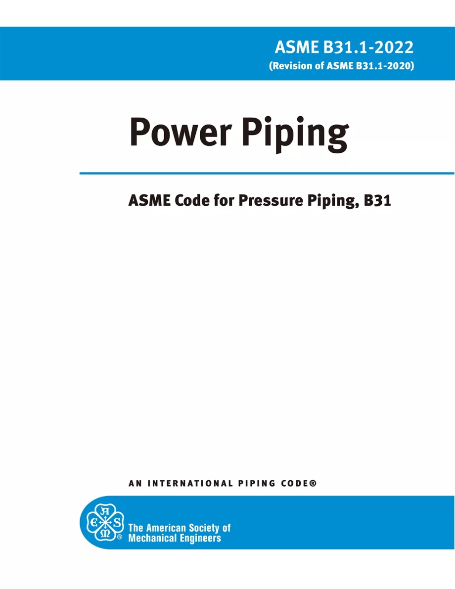 ASME B31.1-2022 PDF