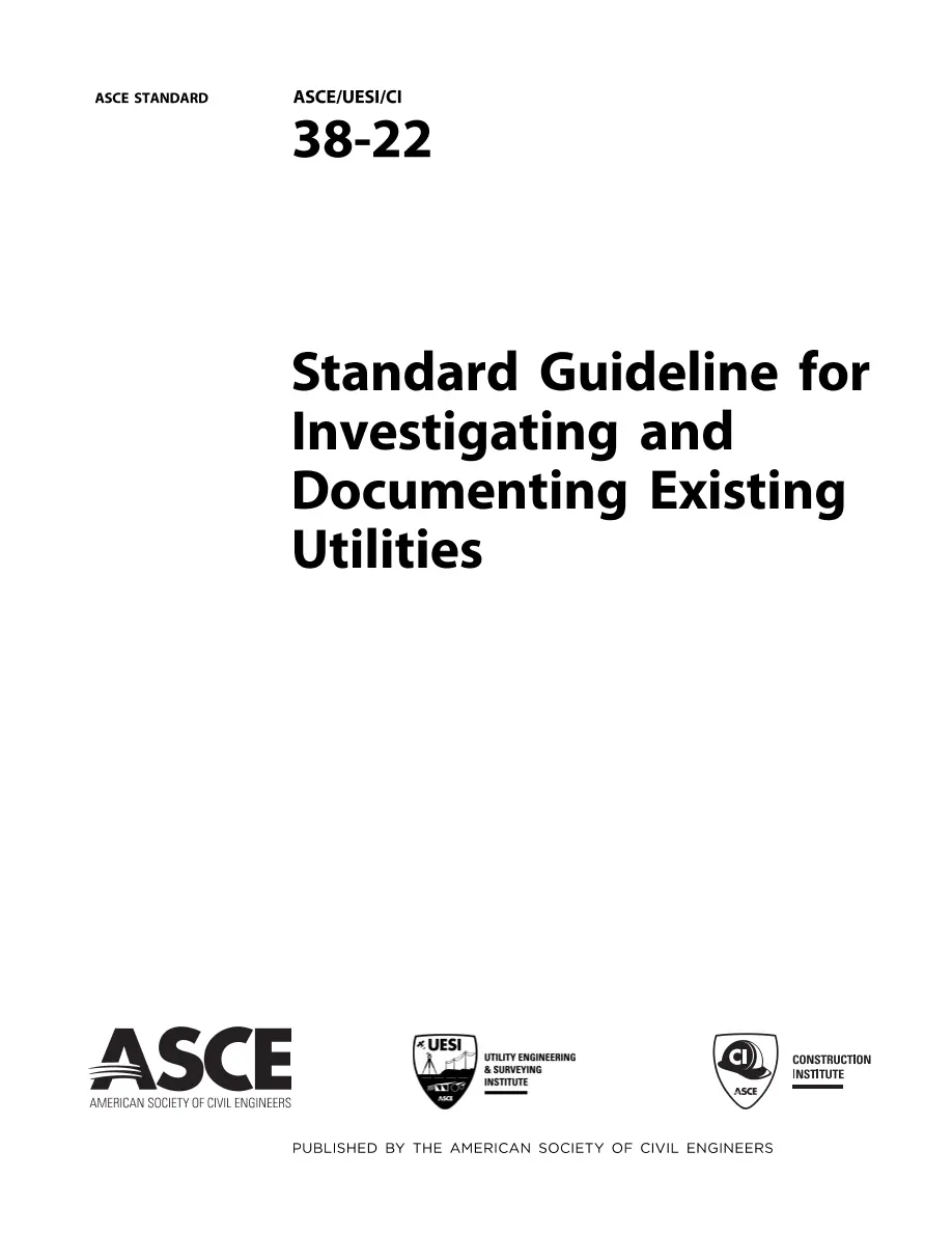 ASCE 38-22 pdf