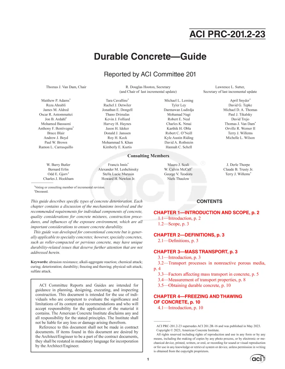 ACI PRC-201.2-23 pdf