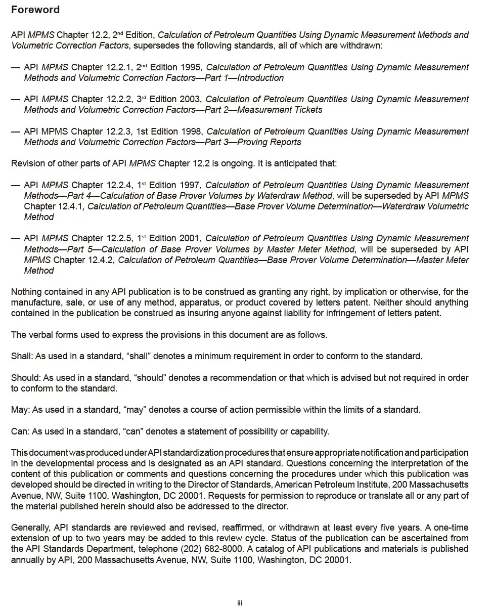 API Manual of Petroleum Measurement Standards Chapter 12.2 PDF