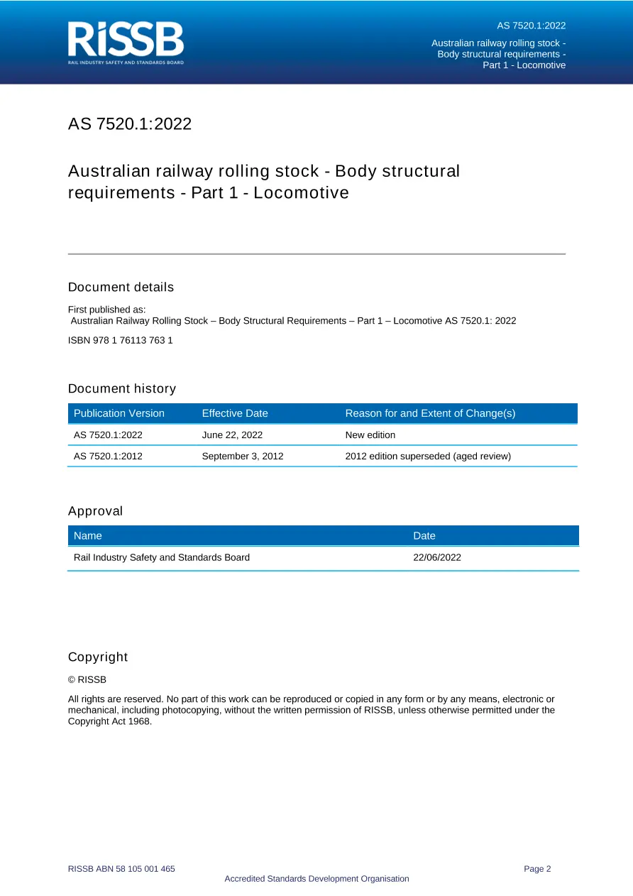 AS 7520.1:2022 pdf