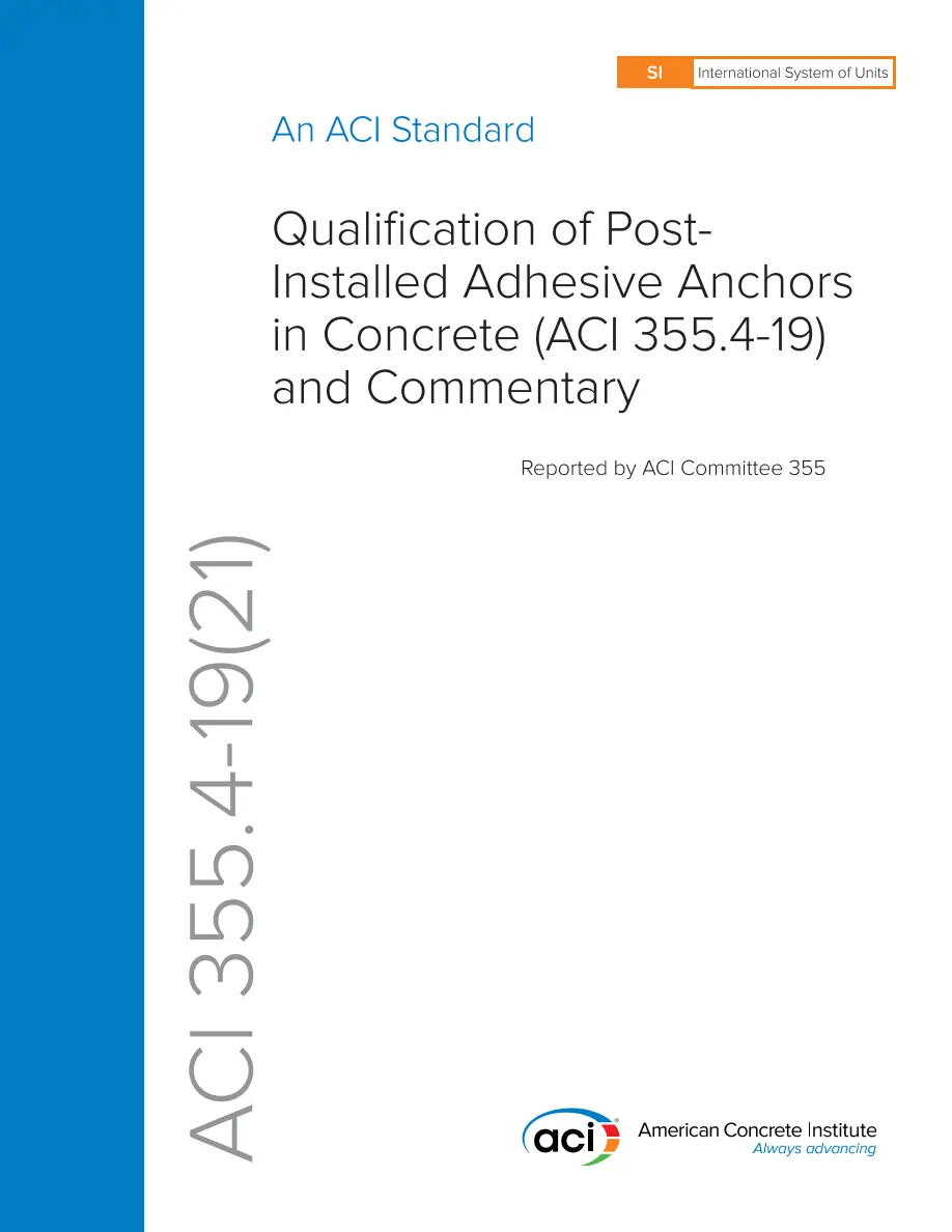 ACI 355.4M-19 (R2021) pdf