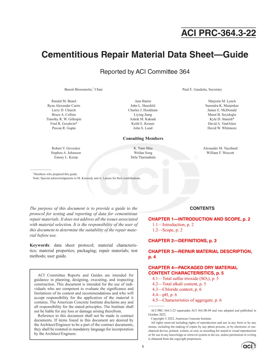 ACI PRC-364.3-22 pdf