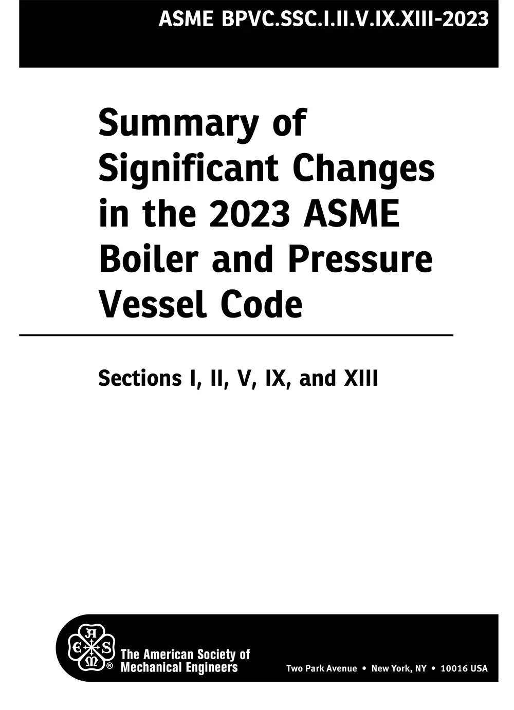 ASME BPVC.SSC.I.II.V.IX.XIII-2023