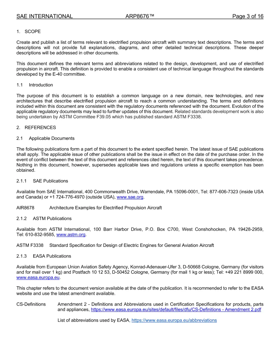 SAE ARP8676 pdf