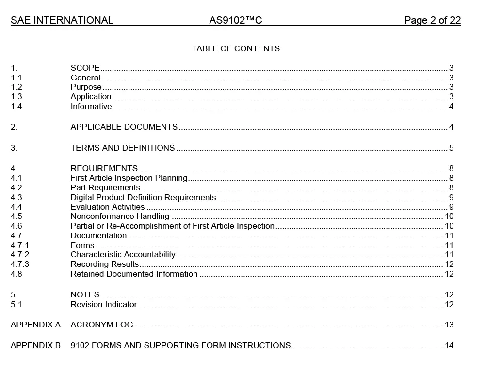 SAE AS9102 Revision C pdf