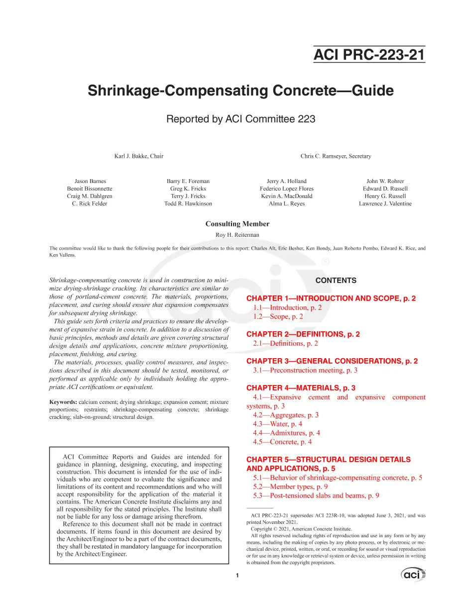 ACI PRC-223-21 pdf