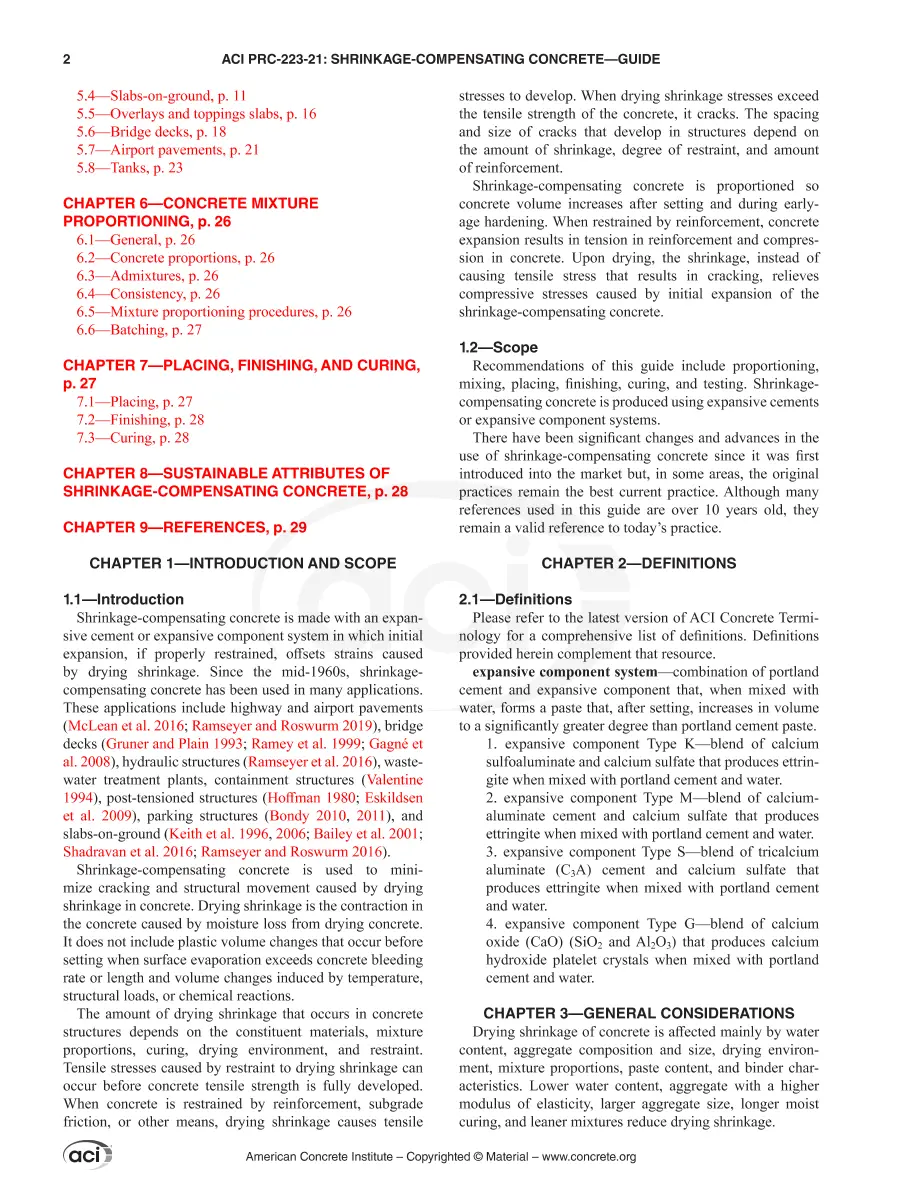 ACI PRC-223-21 pdf