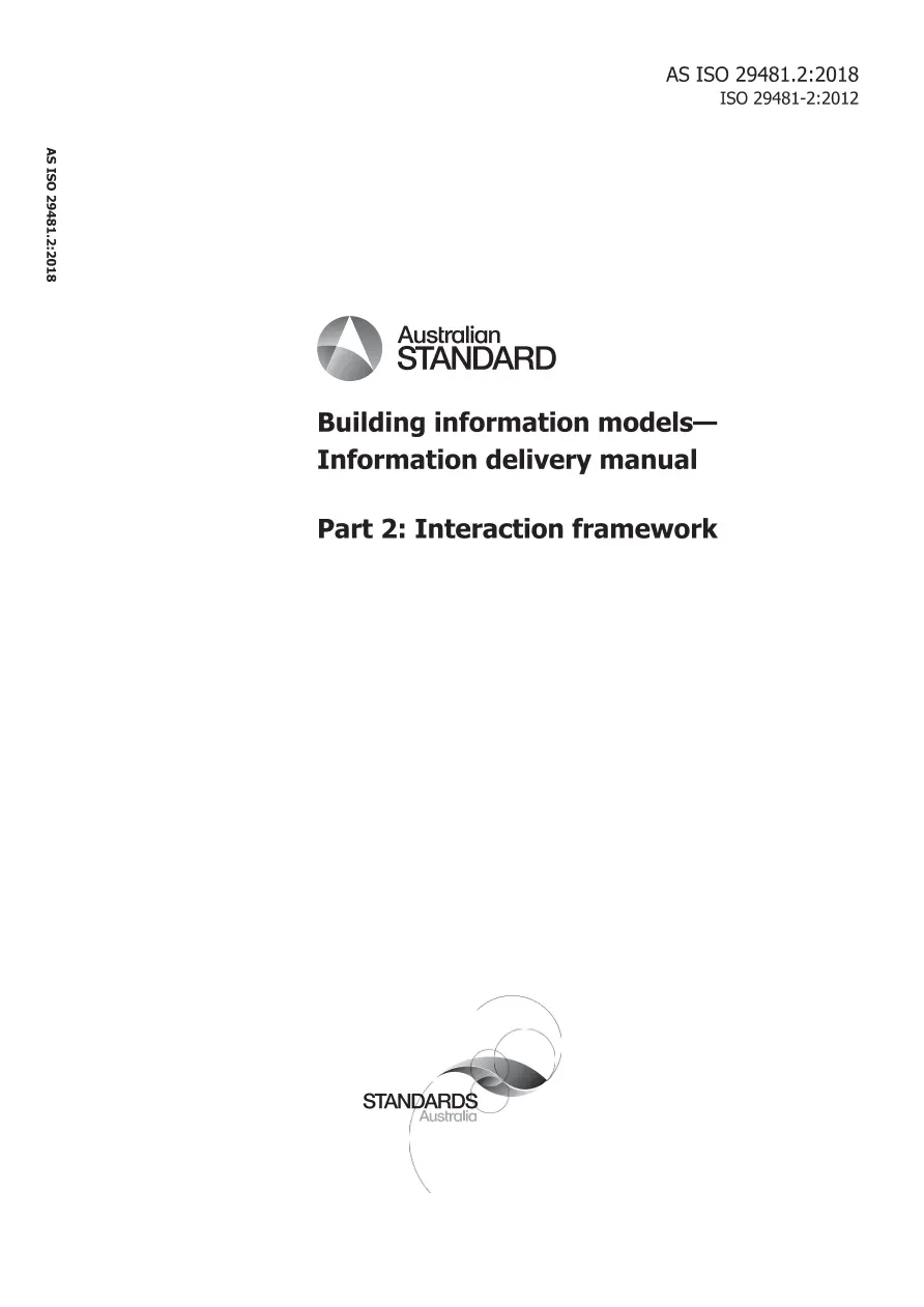 AS ISO 29481.2:2018 pdf