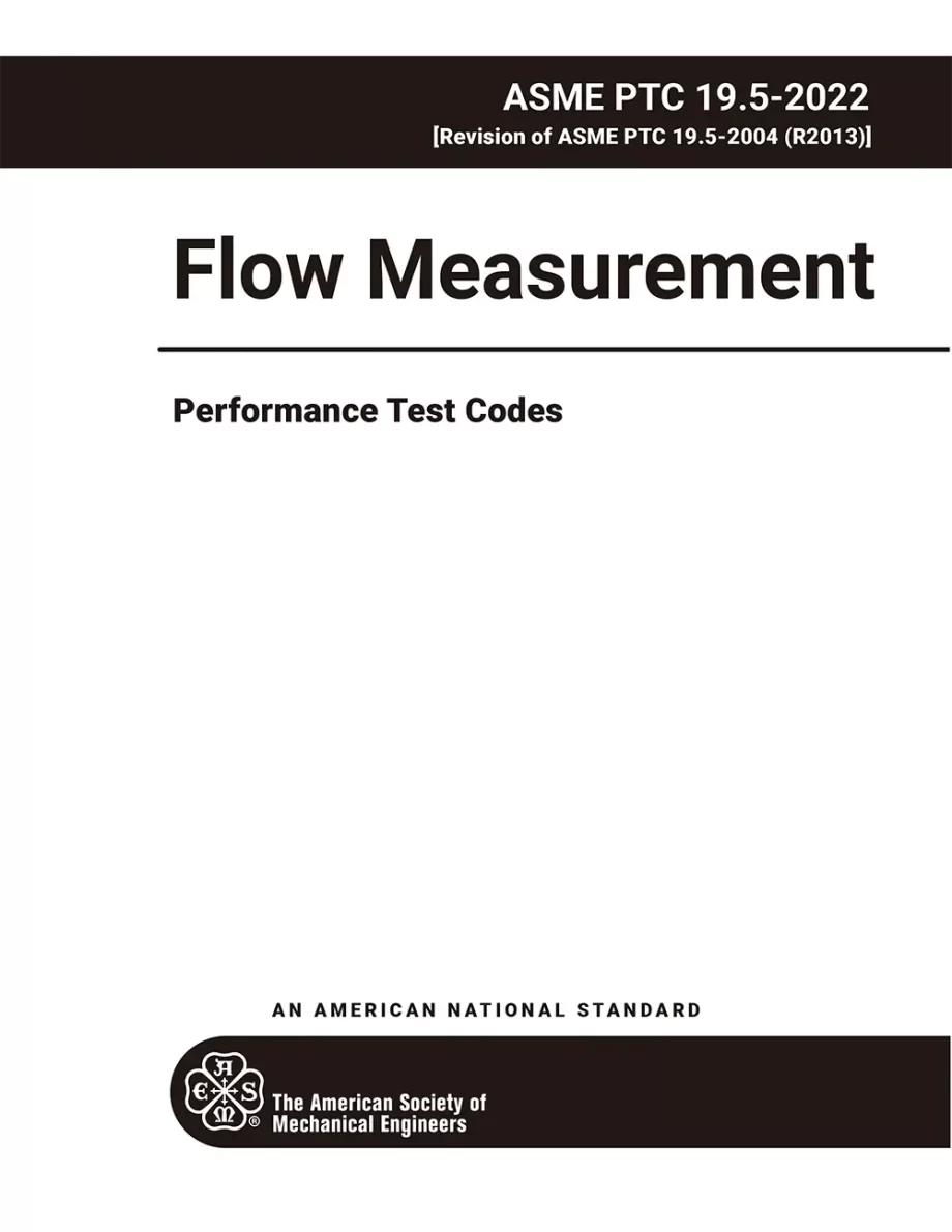 ASME PTC 19.5-2022 PDF