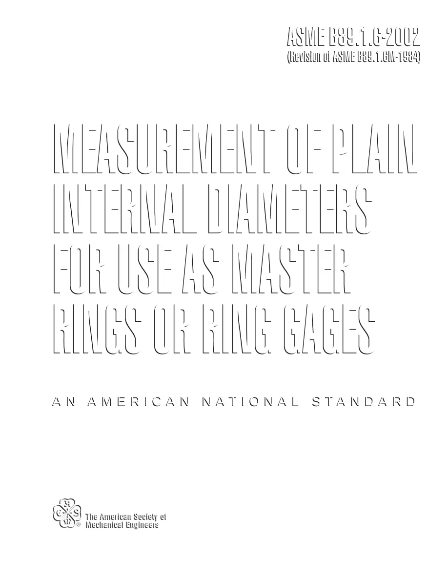 ASME B89.1.6-2002 (R2022) pdf