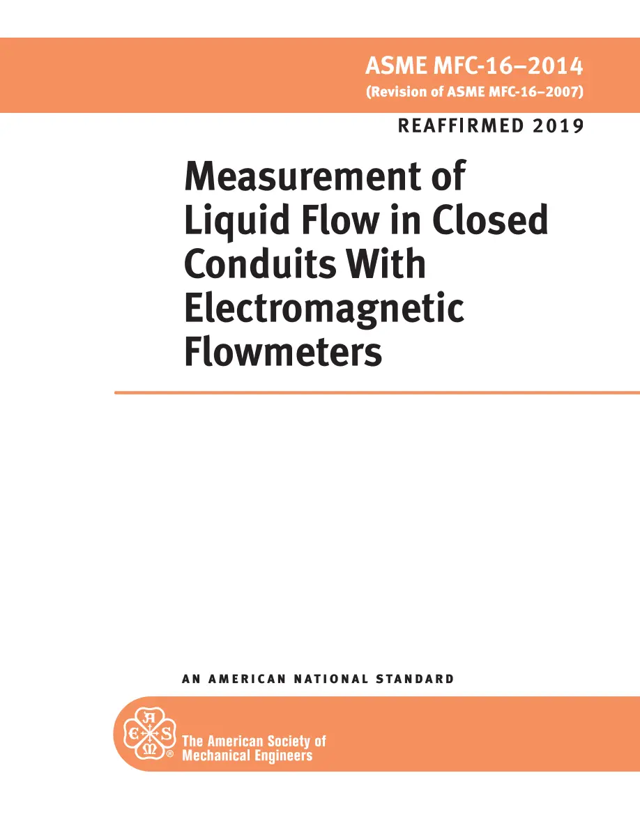 ASME MFC-16-2014 (R2019) pdf