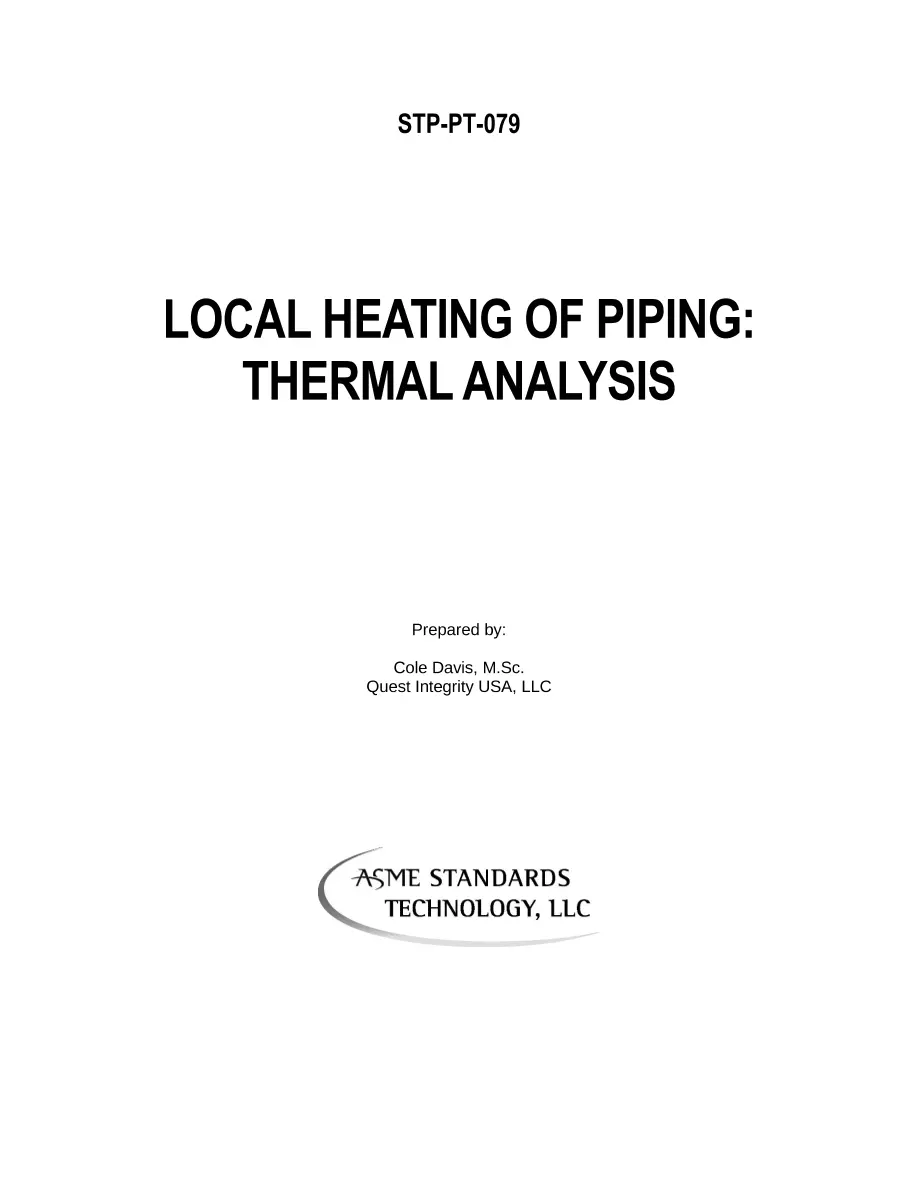 ASME STP-PT-079 pdf