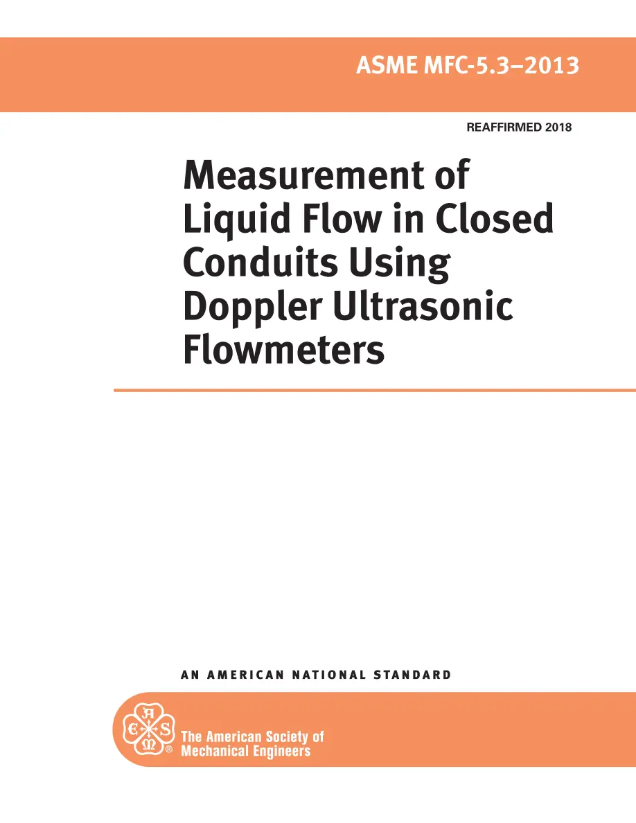 ASME MFC-5.3-2013 (R2018) pdf