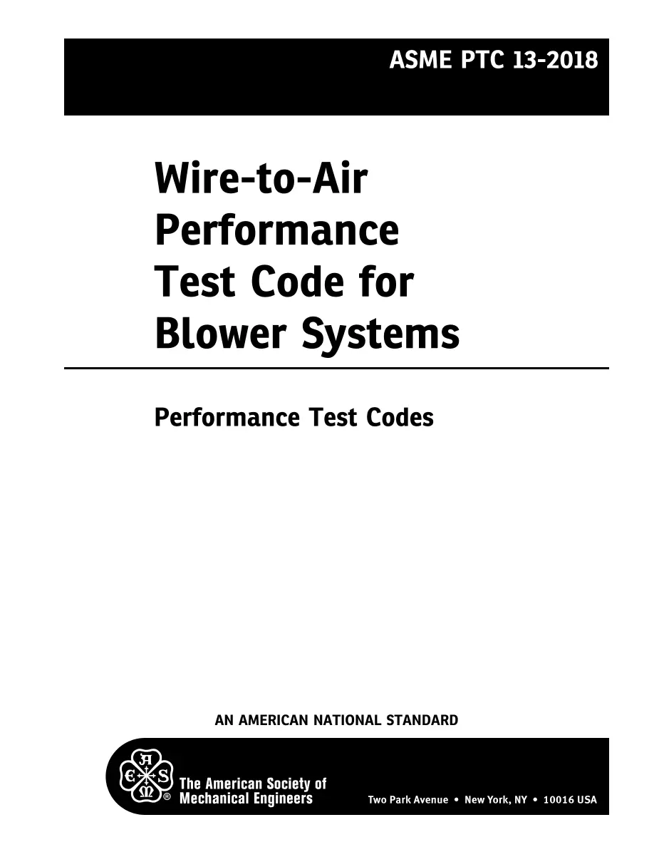 ASME PTC 13-2018 pdf