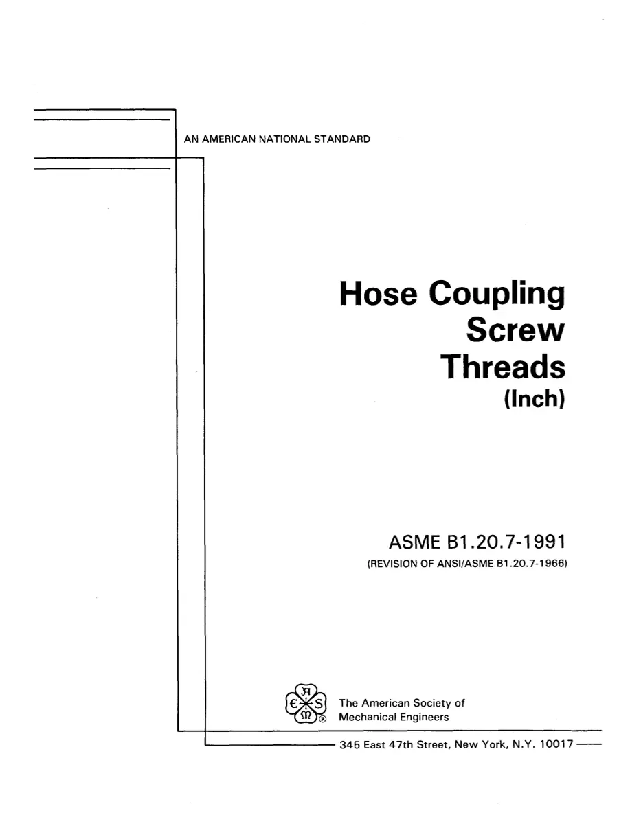 ASME B1.20.7-1991 (R2024) pdf