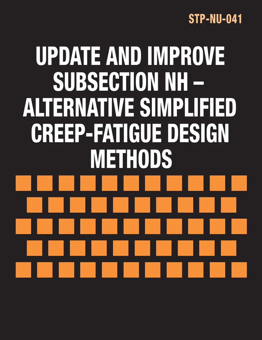 ASME STP-NU-041 pdf