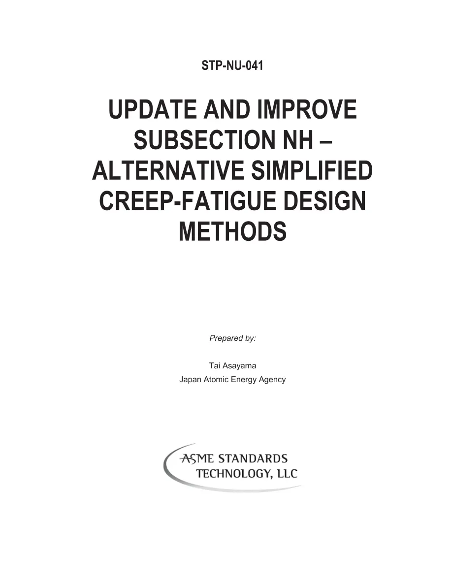 ASME STP-NU-041 pdf