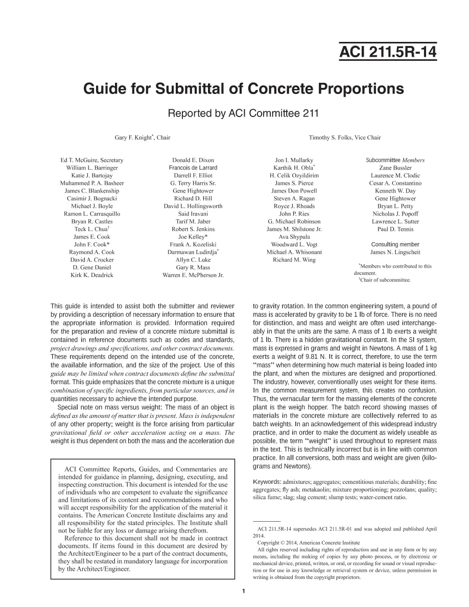 ACI PRC-211.5-14(23) pdf