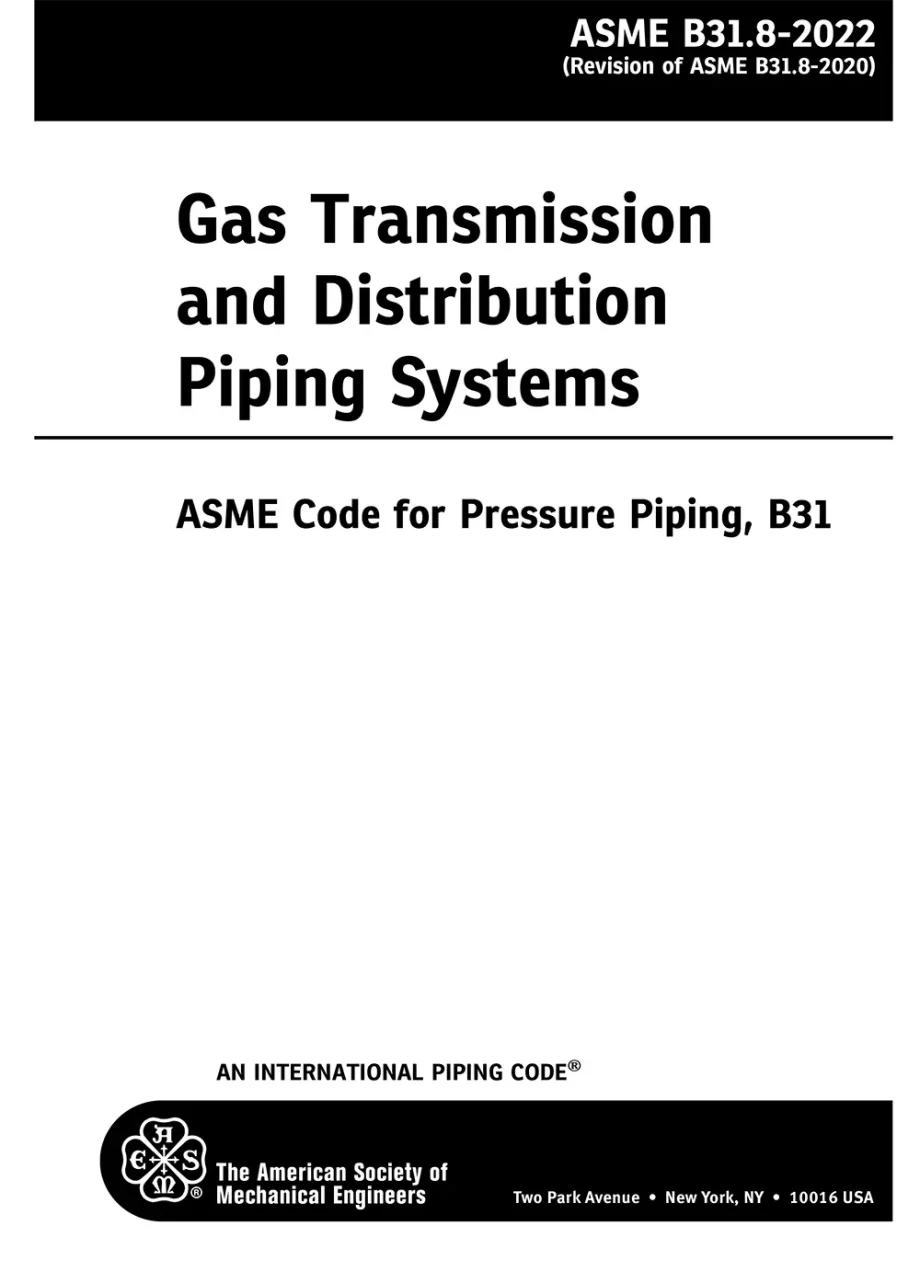 ASME B31.8-2022 pdf