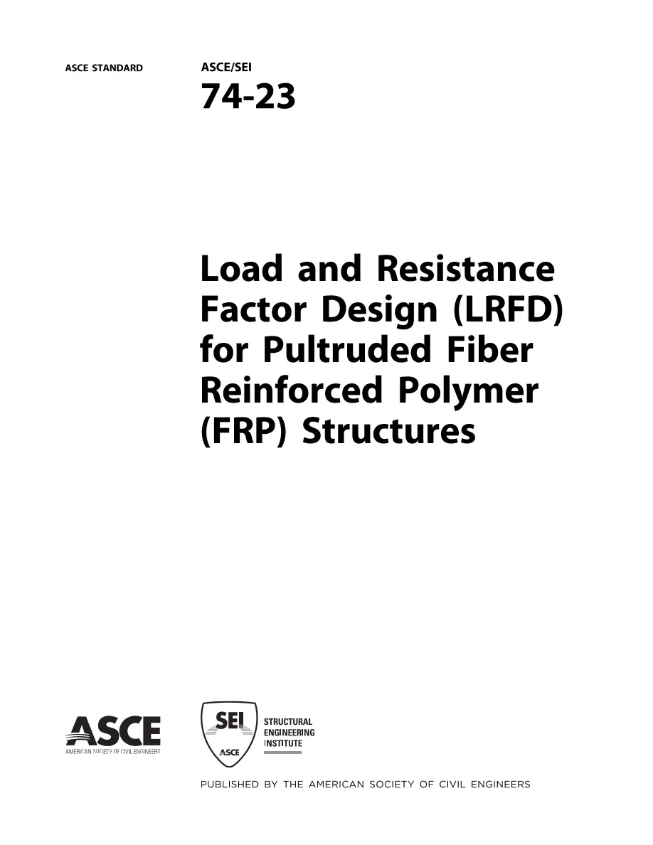 ASCE /SEI 74-23 pdf