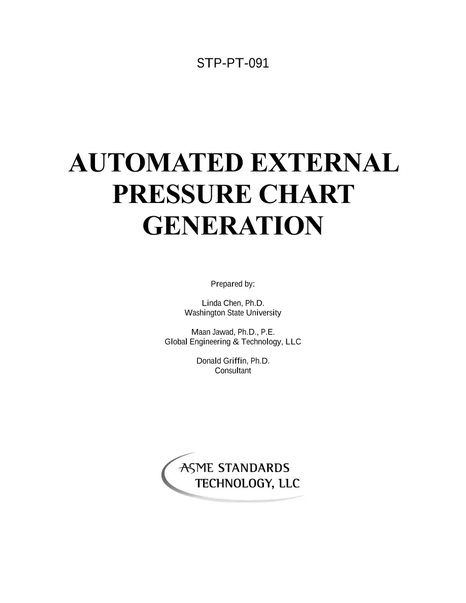 ASME STP-PT-091 pdf