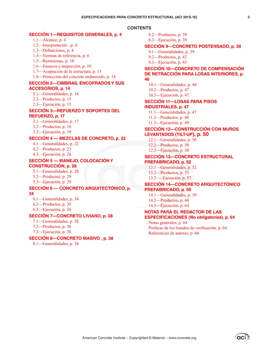 ACI 301S-16 pdf