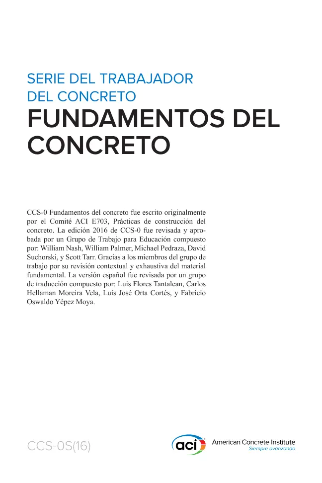 ACI CCS-0S(16) pdf