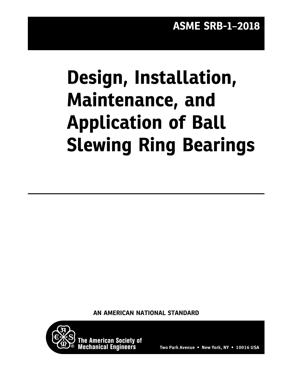 ASME SRB-1-2018 (R2023) pdf