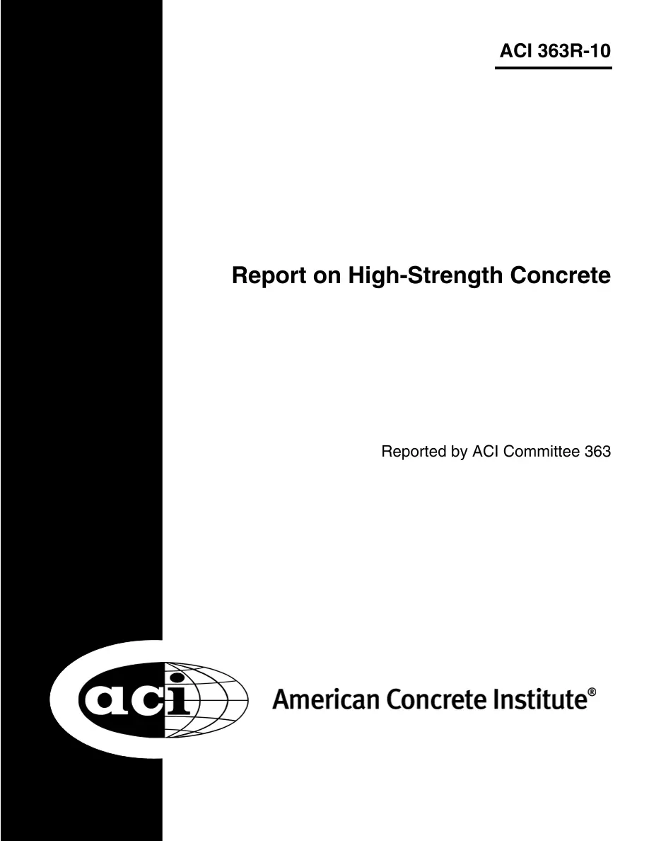 ACI 363R-10 pdf