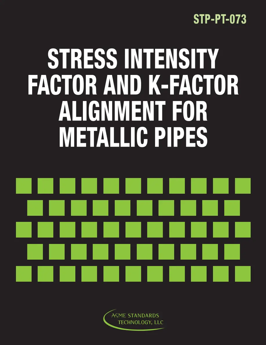 ASME STP-PT-073 pdf