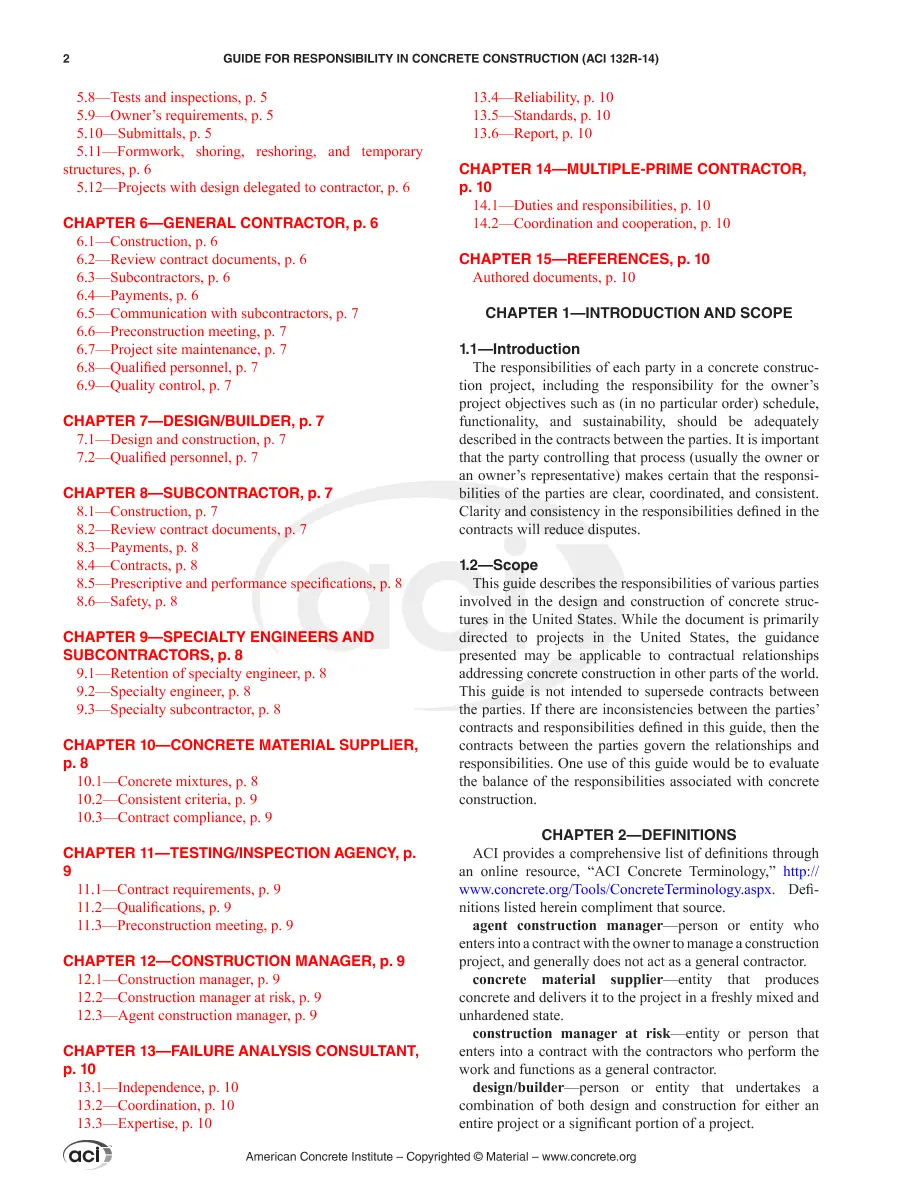 ACI 132R-14 pdf