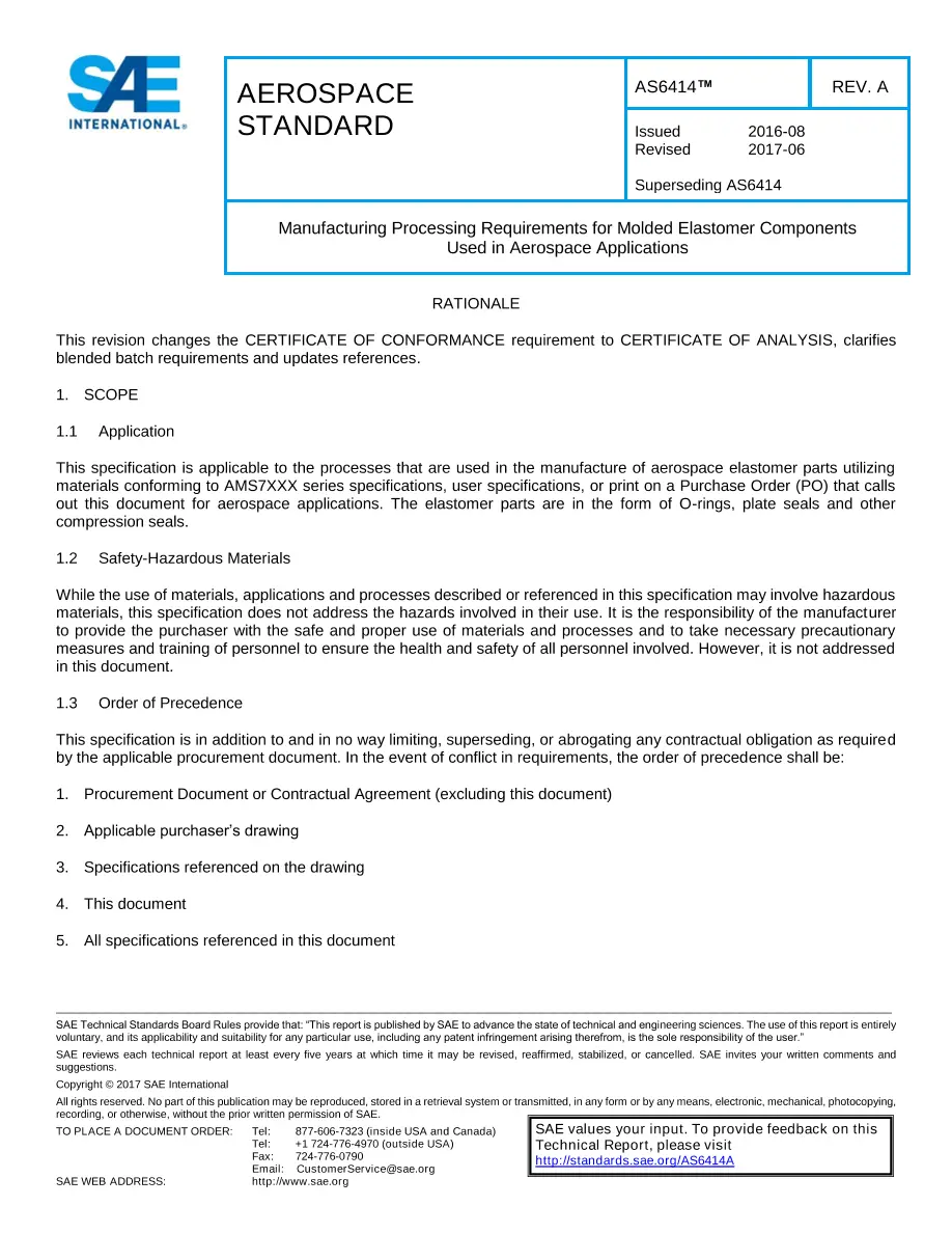 SAE AS6414A-2017 pdf