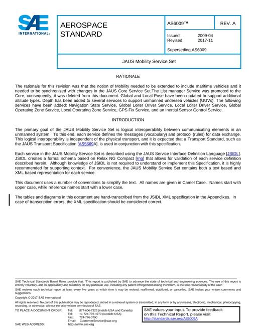 SAE AS6009A pdf