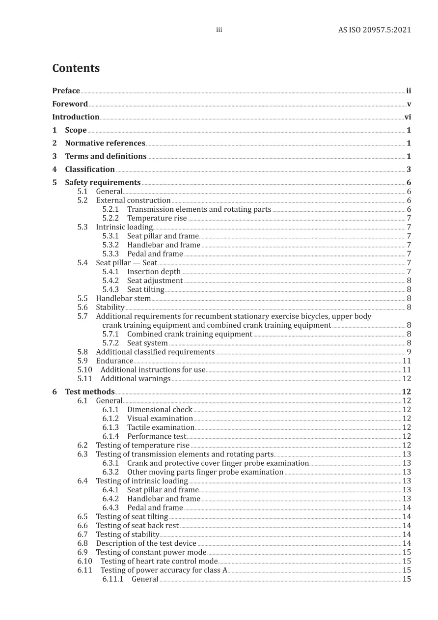 AS ISO 20957.5:2021 pdf