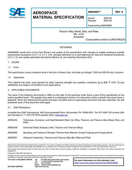 SAE AMS4989E pdf