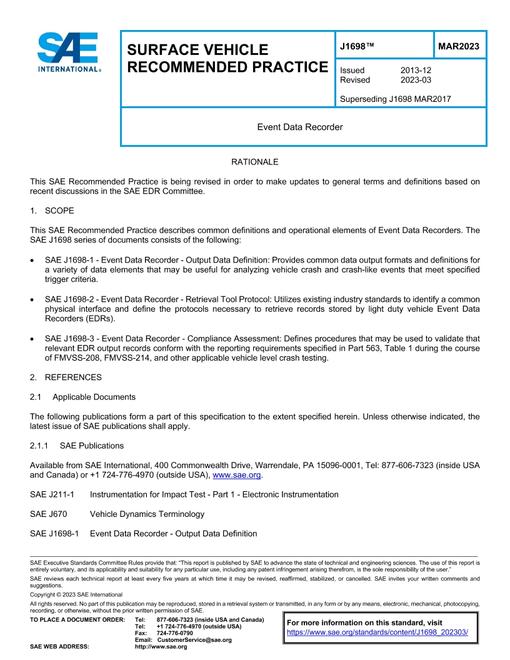 SAE J1698_202303 pdf