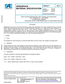 SAE AMS5632K pdf