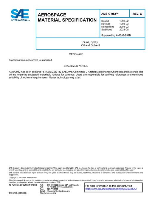 SAE AMSG952C pdf