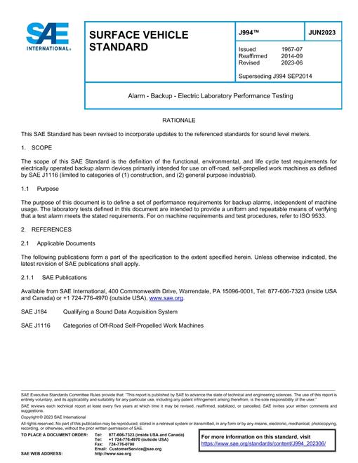 SAE J994_202306 pdf