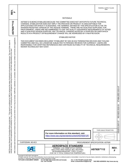 SAE AS7928/12F pdf