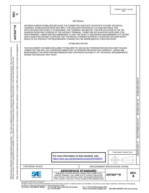 SAE AS7928/8C pdf