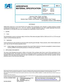 SAE AMS4193E pdf