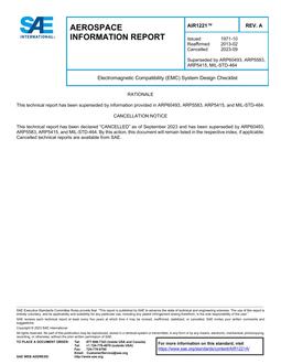 SAE AIR1221A pdf