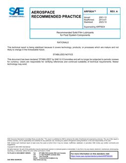 SAE ARP5824A pdf