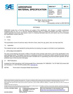 SAE AMS4184H pdf